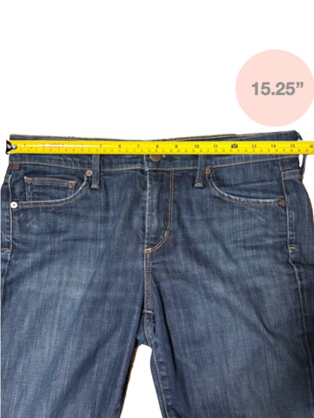 Citizens Of Humanity womens jeans size 28 blue Amber mid rise bootcut USA made - Picture 8 of 14